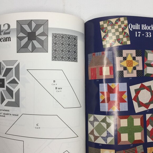 101 Quilt Blocks For Hand Piecing Linda Causee Paperback Book Patterns Templates - Picture 7 of 12